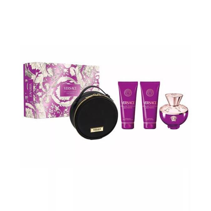 Picture of VERSACE DYLAN PURPLE L 4PCSET 3.4 EDP SPRAY
