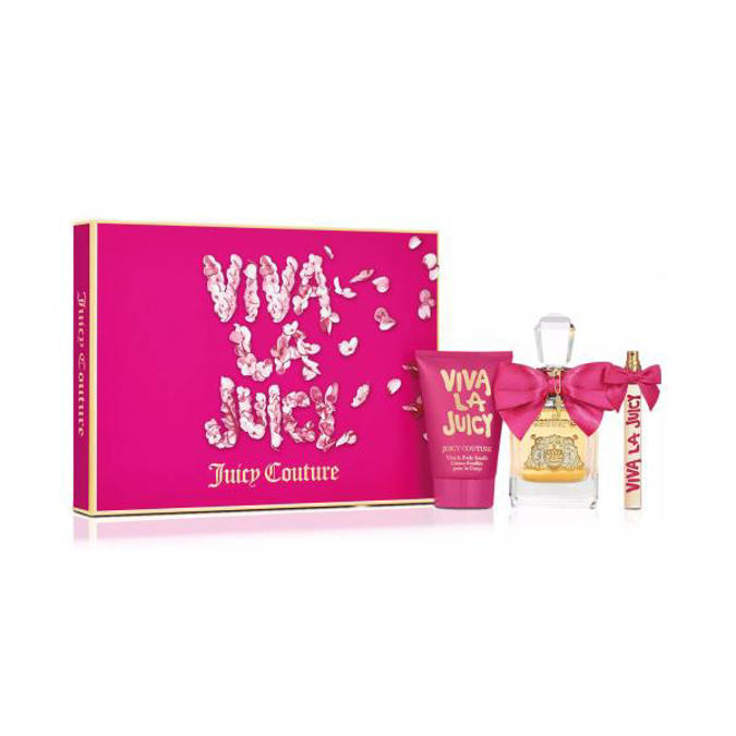 Picture of JUICY COUTURE 4PC VIVA LA JUICY 3.4 EDP0.33 EDP SPRAYVIVA LA JUICY 0.17 PARFUM W